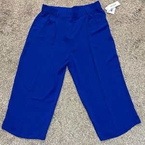Ella Royal Blue Wide-Leg Pants
